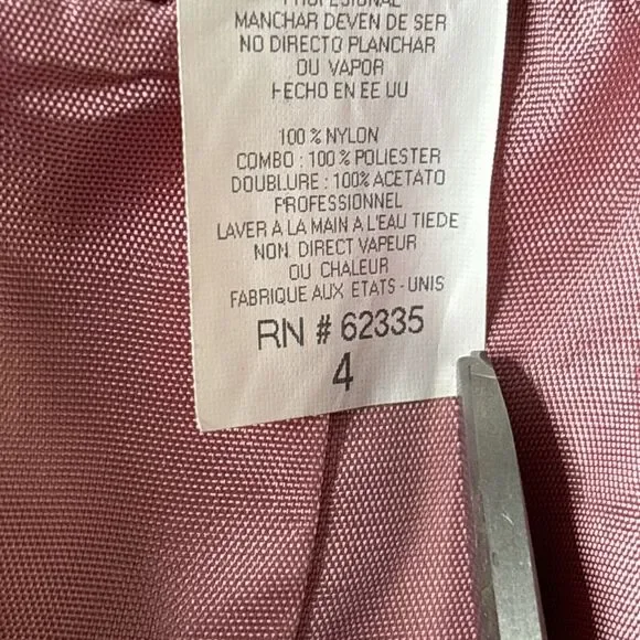 Betsy & Adam Dress Size 4 Purple Black Mesh Fairy Halter‎ Y2K Whimsigoth Event - Picture 10 of 16